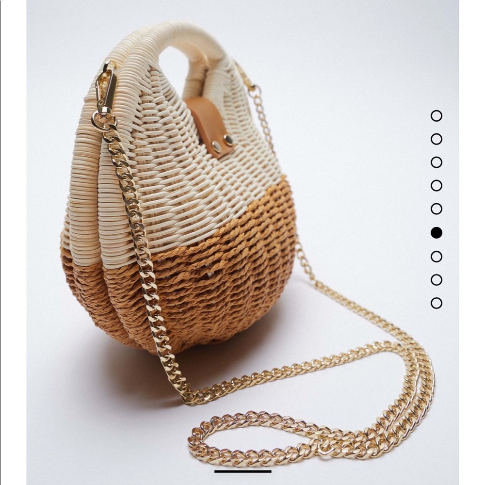 Crossbody woven bag - Picture 3 of 8